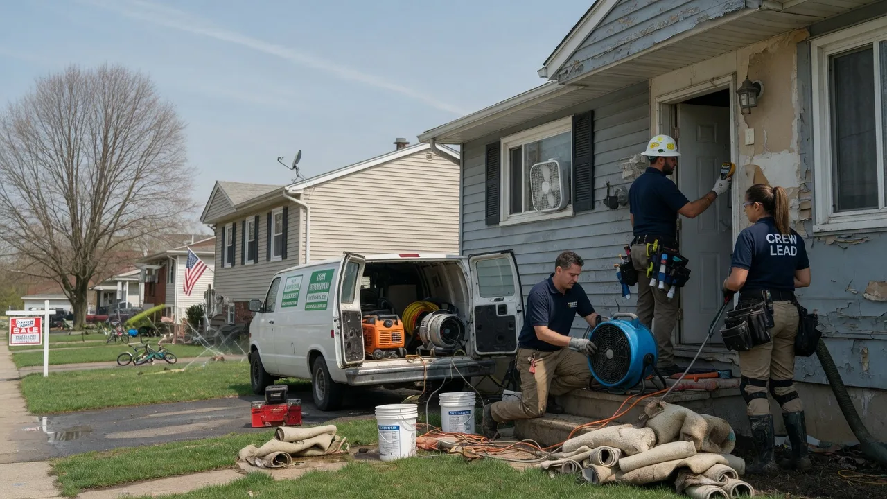 Flood Cleanup in Greenbrae, CA near me